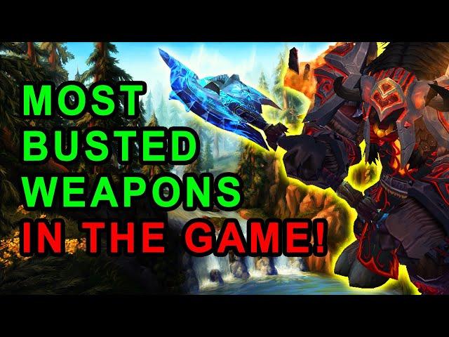 The Most Powerful Weapons From Each Expansion in World of Warcraft