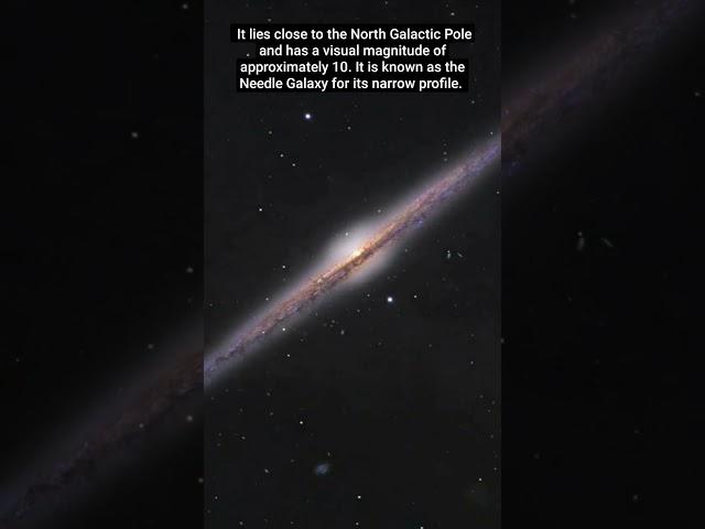 The Needle Galaxy || NGC 4565 #shorts #nasa #space #universe #galaxy #education #science