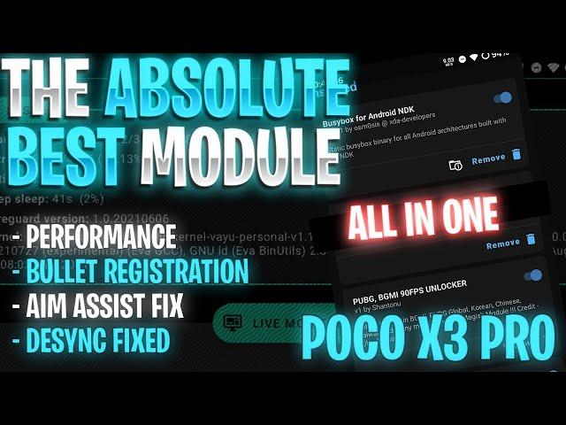 NEW BEST MODULE FOR ALL IN ONE FIX FOR BGMI/PUBG 1.9 INSTALL BUSYBOX IN MAGISK MODDING TUTORIAL