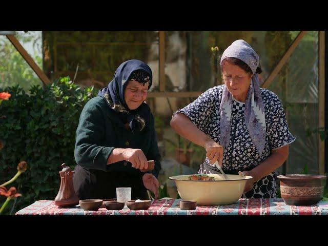 Remote Living in the Caucasus: Grandma's Cooking & Village Family Documentary