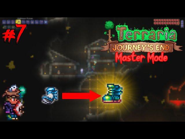 NEW TERRASPARK BOOTS! (Frostspark Boots Upgrade) - Terraria 1.4 Master Mode Let's Play #7