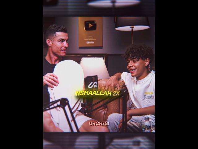 Inshaallah, Ronaldo X Ronaldo Jr 