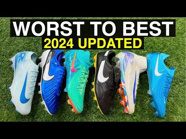 RANKING EVERY 2024 Nike football boot from WORST to BEST - UPDATED