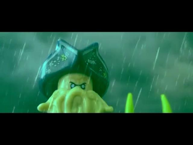 PIRATES OF THE CARIBBEAN 3 DAVY JONES DEATH LEGO VERSION