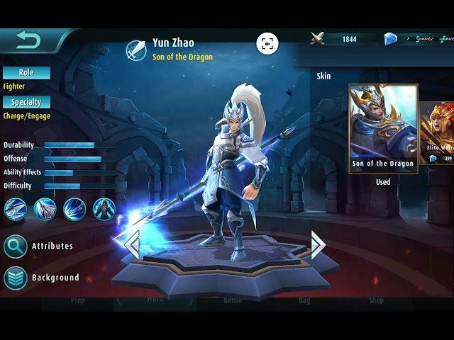 MOBILE LEGENDS. (EPISODE 11) Yun Zhao full attack speed