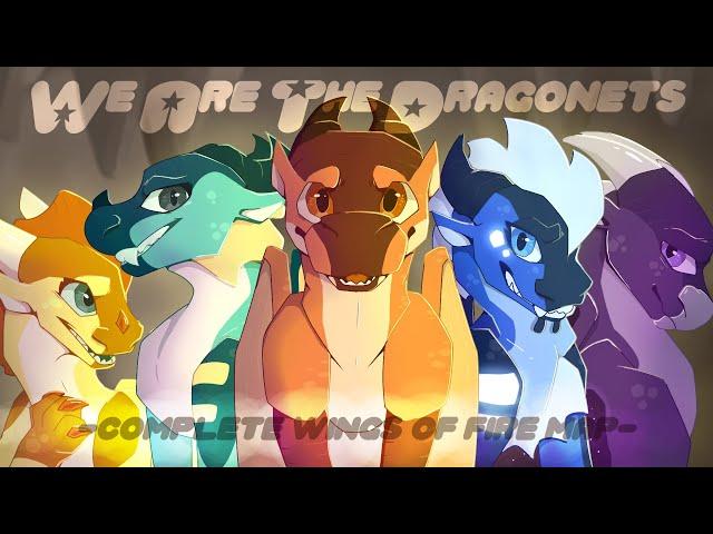 We Are The Dragonets (Crystal Gems)  Complete Wings of Fire MAP