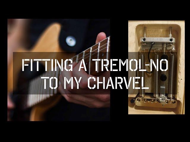 I fitted a TREMOL-NO to my Charvel.... Here's the result!