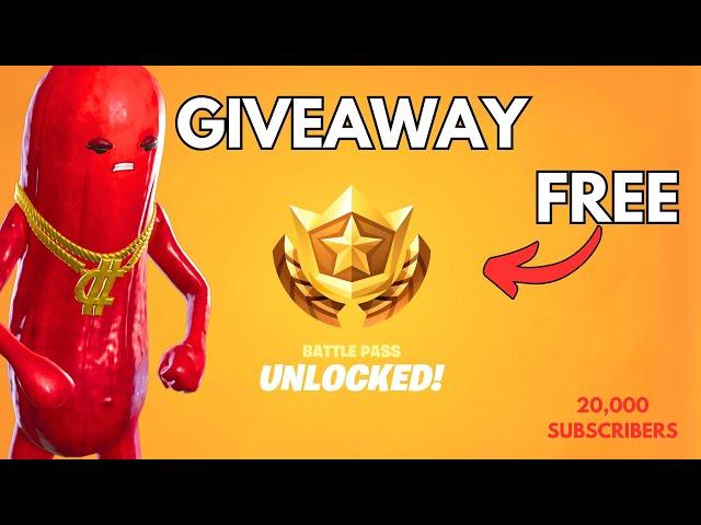 *FREE* FORTNITE BATTLEPASS GIVEAWAY! + HOTFIX UPDATE COMING SOON!