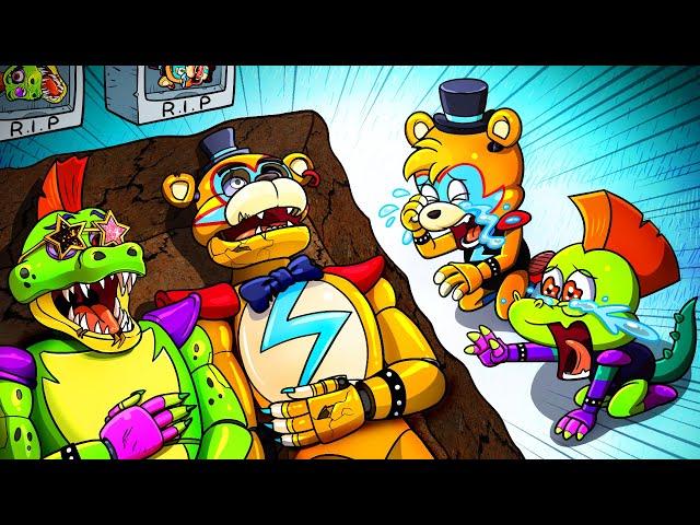 [Animatoin] R.I.P Daddy -Freddy, Monty Dies -SO SAD STORY- FNAF Security Breach Anime | SLIME CAT