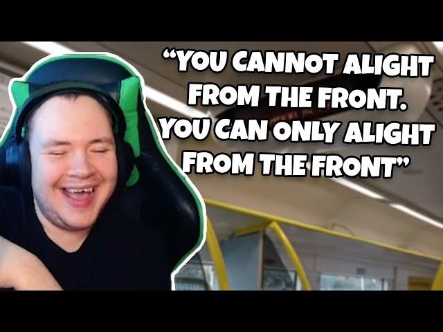 Features Gaming Reacts To Funny Broken Train Announcements!