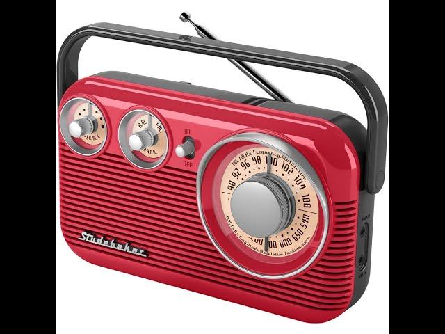 How does a portable radio work?