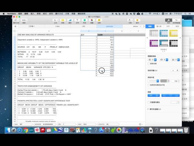 變方分析例題四openstat軟體應用 拷貝