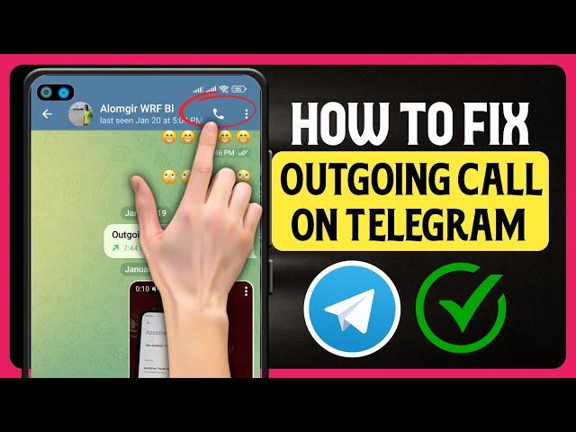 How to Fix telegram Outgoing call(2024) ||telegram outgoing calling problem solved