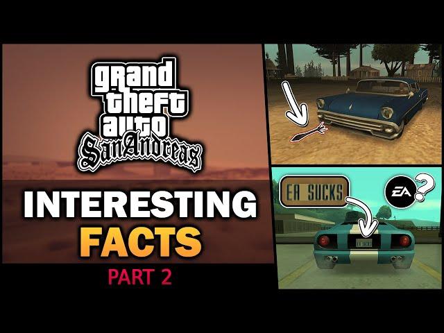 GTA SA - Interesting Facts [Part 2] - Feat. BadgerGoodger