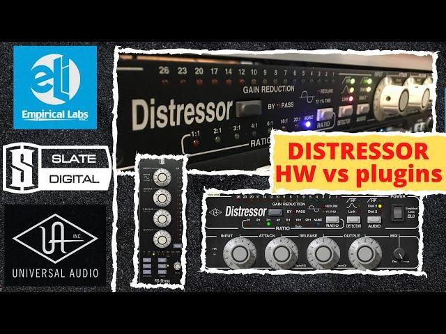 DISTRESSOR COMPARISON : Slate Digital vs Uad vs Emperical Labs