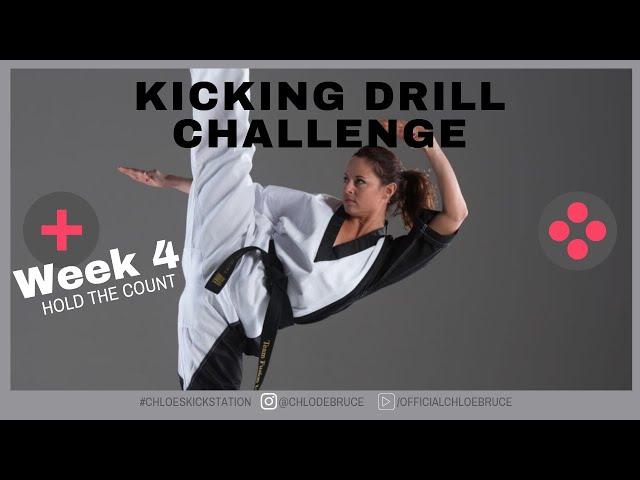 Tae Kwon Do Kicking drills | 5 week Kicking Challenge with Chloe Bruce