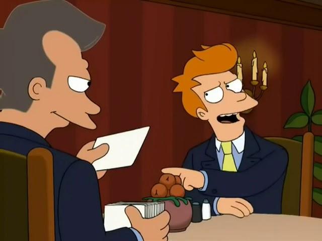 Futurama - I'm worried about blank. Don't you worry about blank, let me worry about blank.