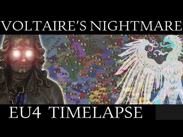 EU4 Timelapse: Voltaire's Nightmare Mod (1054-1871)