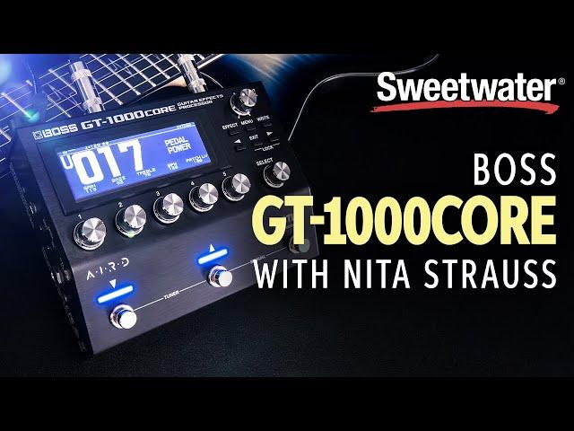 BOSS GT-1000CORE Demo with Nita Strauss