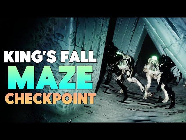 [Destiny 2] How to pass on the maze checkpoint in the King's Fall raid?