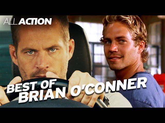 Best of Brian O'Conner (Paul Walker) in Fast & Furious | All Action