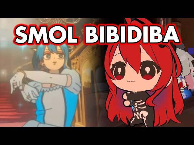 Chibi Liz Does the BIBIDIBA Dance during Charades and it's the CUTEST 【Hololive EN】