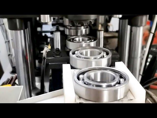 Fantastic Germany Automatic Bearing Assembly Process - Most Intelligent Modern Factory Production