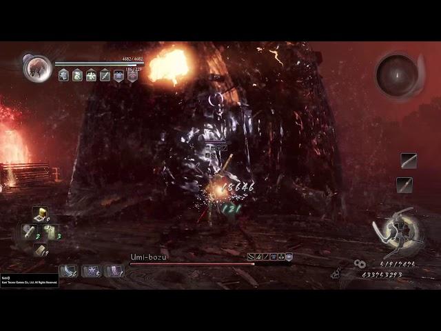 Nioh-This is how you Umi Bozu