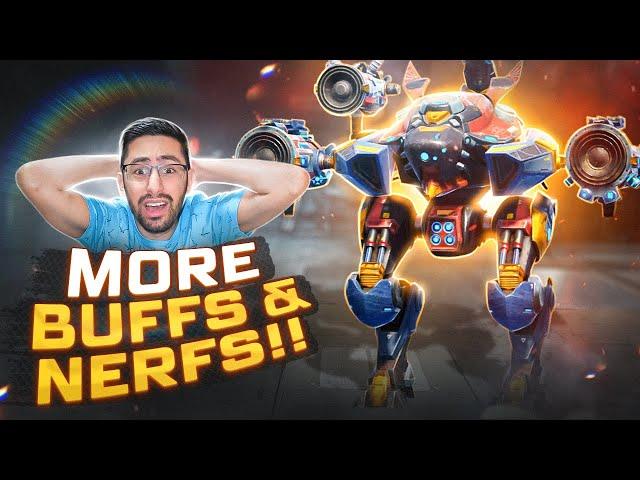 More BUFFS & NERFS - Major Rebalance Is Coming Soon | War Robots Test Server NEWS & Leaks WR