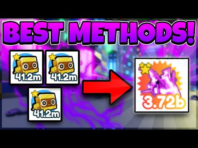 BEST FUSING METHODS FOR RAINBOW LEGENDARIES IN PET SIMULATOR X! 100% WORKS! (Roblox Pet Simulator X)