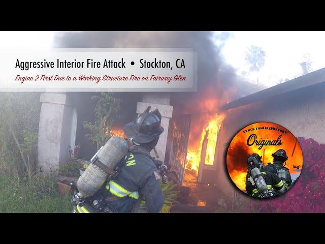 Aggressive Interior Fire Attack • First Due to Fairway Glen Working Fire