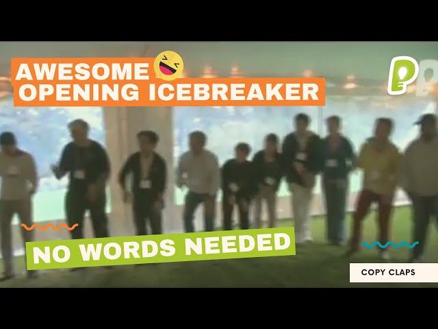 Awesome Icebreaker & Simple ATTENTION-GETTING Strategy - Copy Claps | playmeo