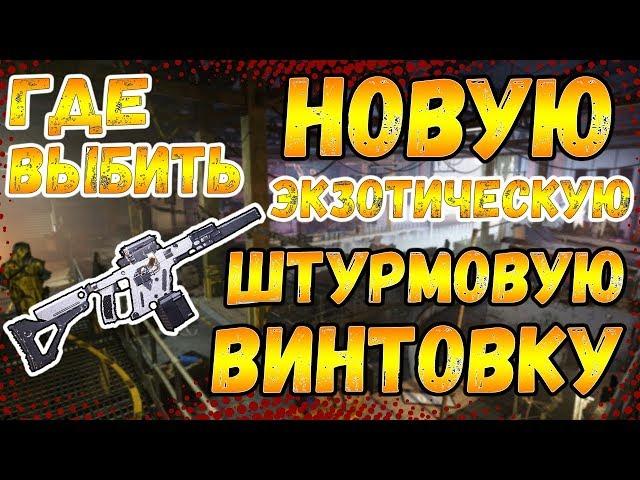 DIVISION 2 ГДЕ ВЫБИТЬ ХАМЕЛЕОН? | НОВАЯ ЭКЗОТИЧЕСКАЯ ШТУРМОВАЯ ВИНТОВКА