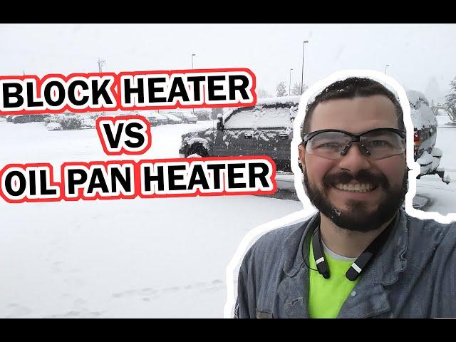 Engine Block Heater vs Oil Pan Heater. Everything you NEED to know about Cold Weather Diesel Engines