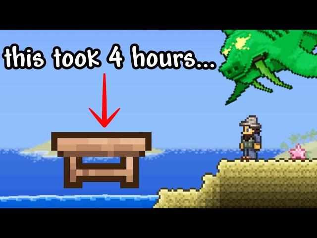 Can I Beat Terraria by JUST Fishing?