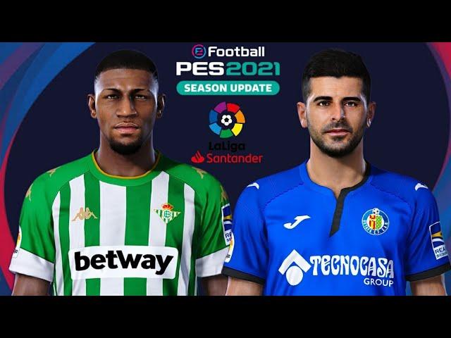 PES 2021 - REAL FACES LALIGA SANTANDER