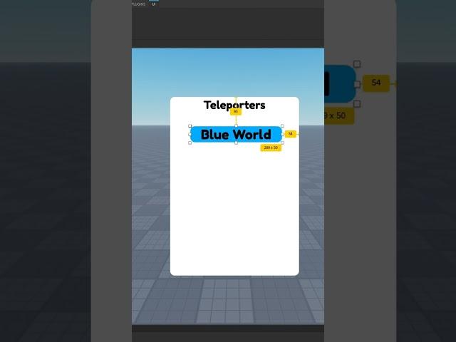 HOW TO MAKE A TELEPORTER GUI ️ Roblox Studio Tutorial