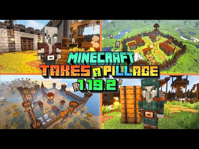Моды на майнкрафт 1.19.2 / Моды для выживания 1.19 / It Takes a Pillage 1.19.2