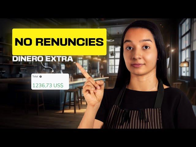  Cómo emprender SIN DEJAR mi EMPLEO | Emprender SIN dejar de TRABAJAR