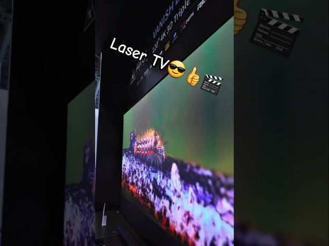 Laser TV #heimkino #hometheater #kinocheck #lasertv #technik #shorts #shortsfeed #kino #leinwand