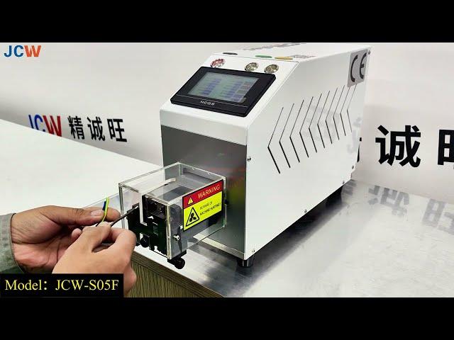 JCW-S05F | Smart Semi-auto Wire Stripping Machine