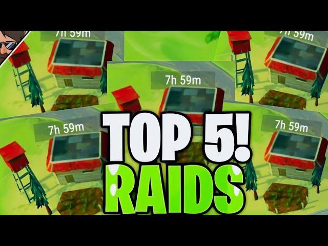 TOP 5 BEST RAIDS OF ALL TIME! ONLY 0.01% CAN GET THIS BESES IN LDOE | Last Day on Earth: Survival