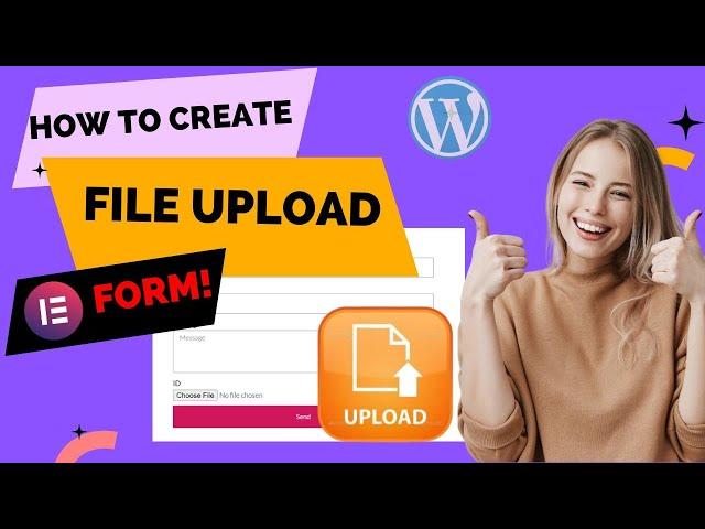 Create file upload form in WordPress 2022 | Easy Step by Step | No Other Plugin | Elementor Pro