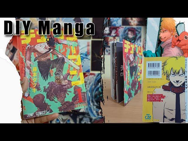 How i printed and made a Manga...| DIY Manga Part-1