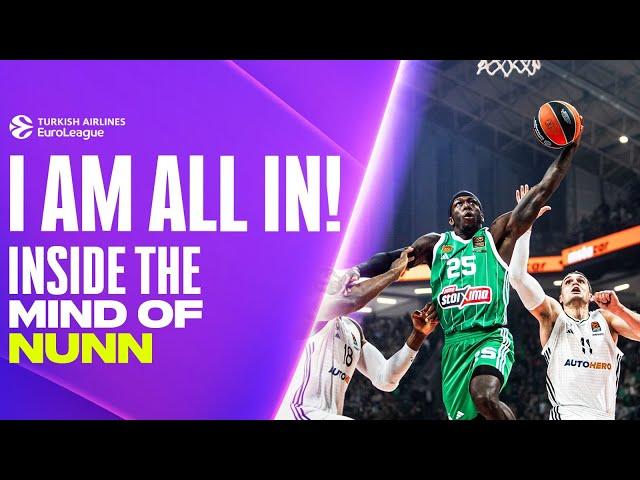 I am always ALL IN | Kendrick Nunn analyzes his DUNK | Panathinaikos vs Real Madrid