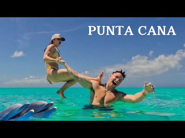 WE SWAM WITH DOPLPHINS | Punta Cana