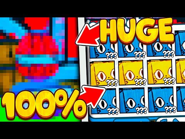 СКОЛЬКО НУЖНО ОТКРЫТЬ ЯИЦ ЧТОБЫ ВЫБИТЬ HUGE DOODLE CAT в PET SIMULATOR X ROBLOX! РОБЛОКС