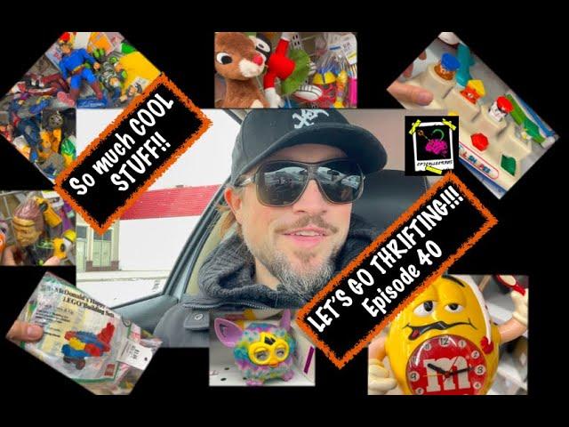 Let's Go THRIFTING! Episode 40 - CPJ Collectibles Toy Hunting! #toyhunt #toyhunting #thrifting