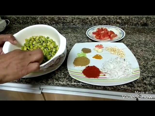 Amara payar/Flat bean/Avarekkay Saaru from Maria's delicacy cookery channel # episode 2