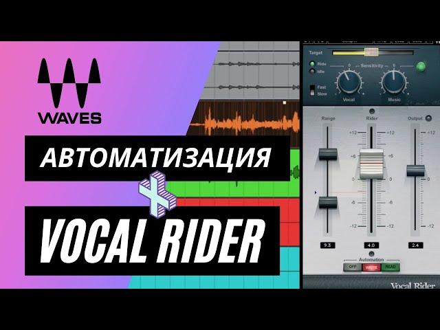 Автоматизация с Vocal RIDER. Как еще можно использовать плагин.